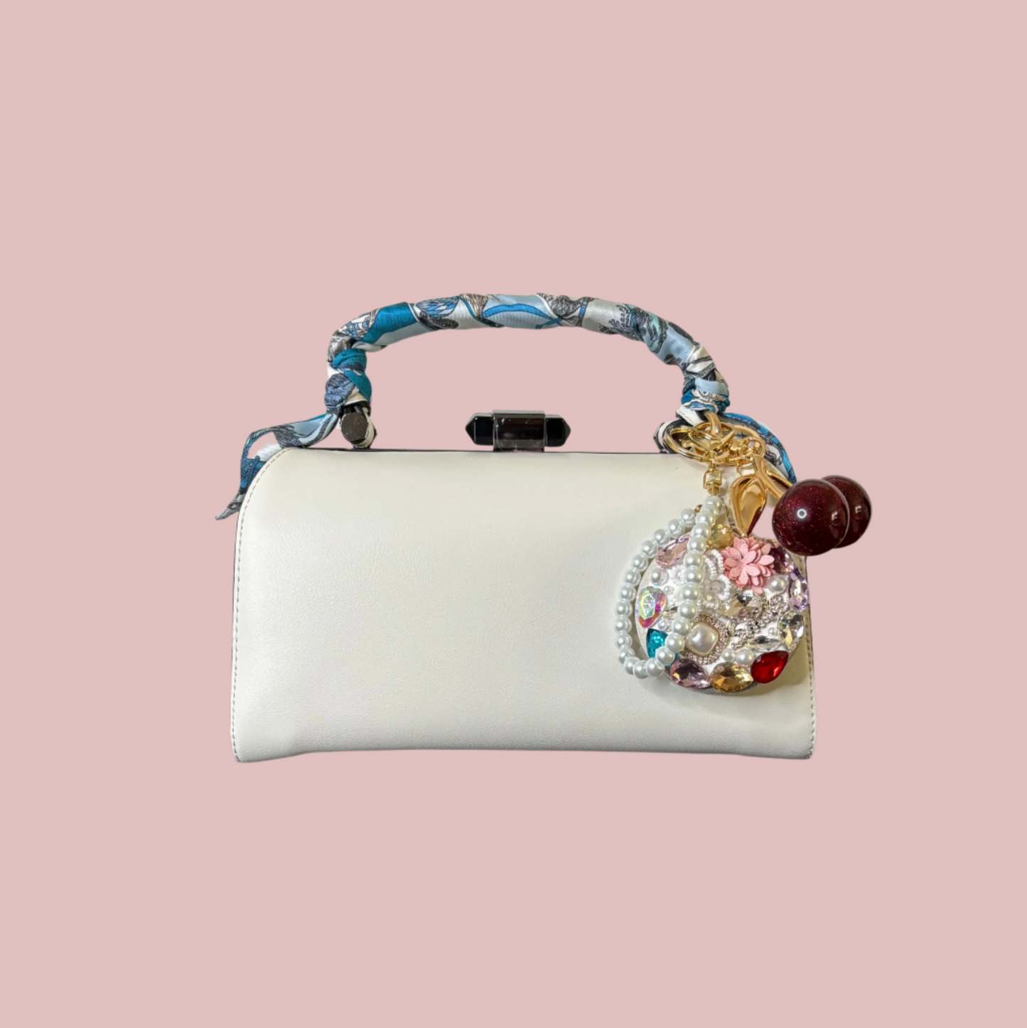 White Handbag