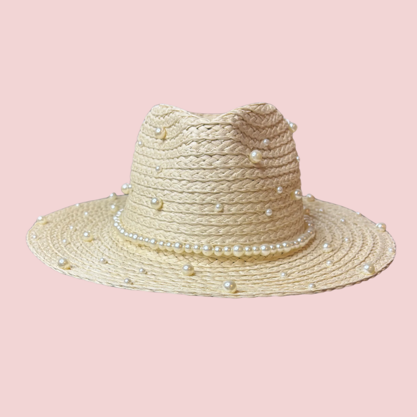 Light Wash Pearl Hat