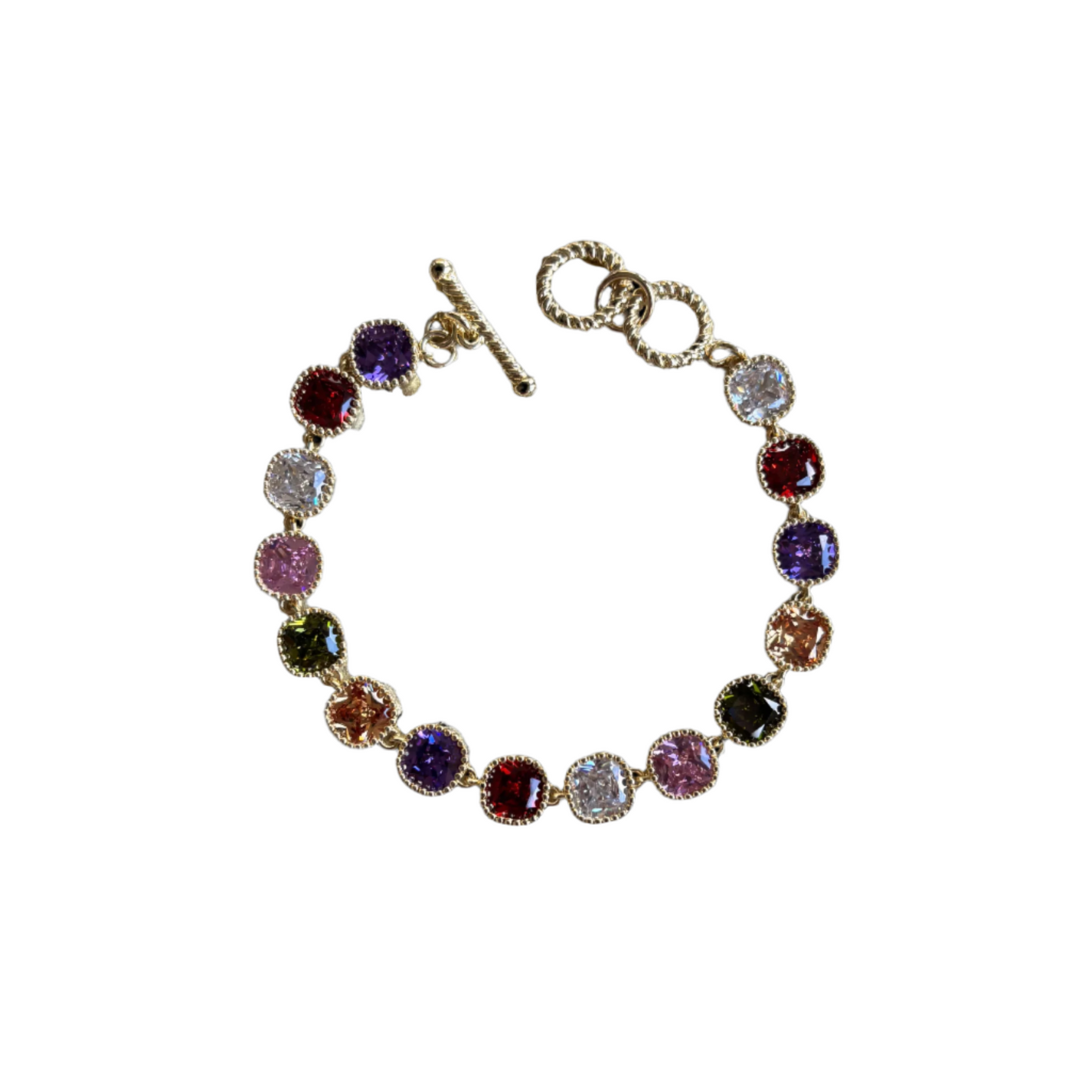 Multicolor Stones Bracelet