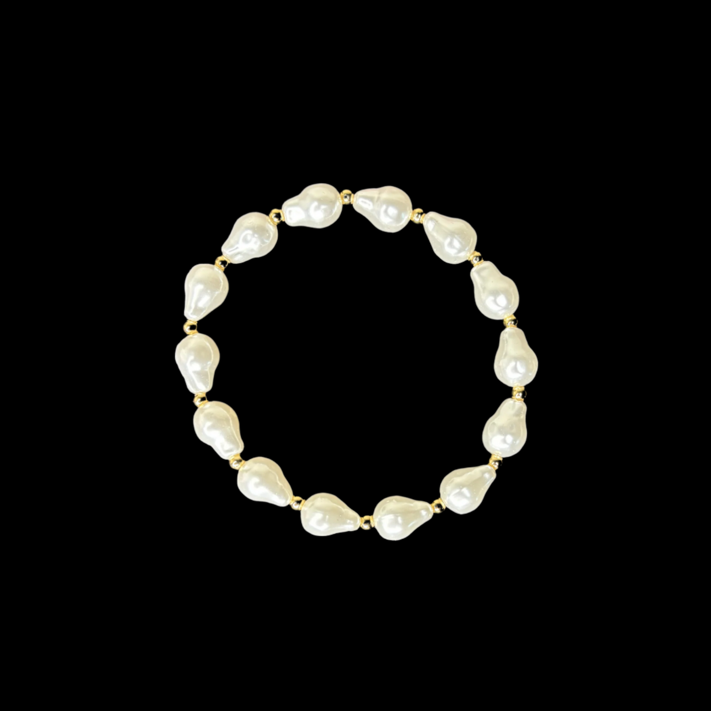 Set of Two Freshwater Pearls Bracelet