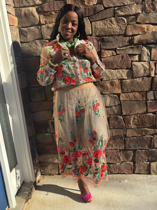 Vintage tulip set